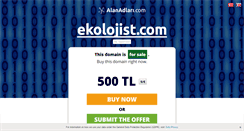 Desktop Screenshot of ekolojist.com